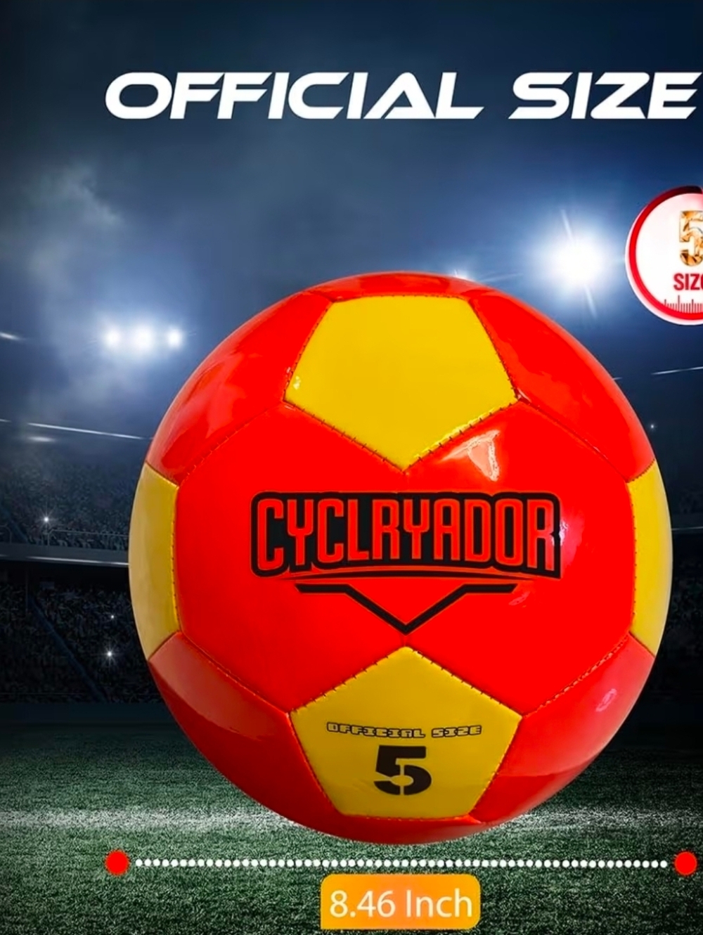 Rechargeable Glow in The Dark Soccer Ball,Size 5 Light up Soccerball,Ideal Socce